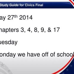 Civics end of course exam study guide