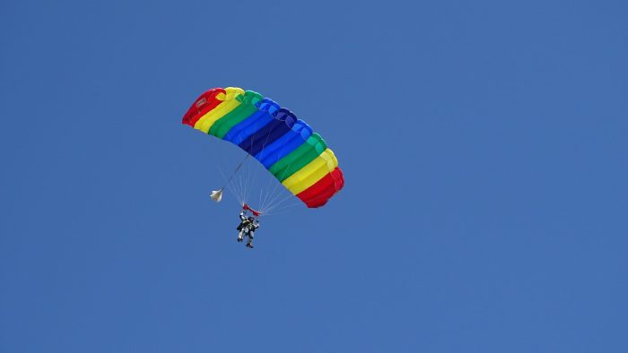 What colour is your parachute test