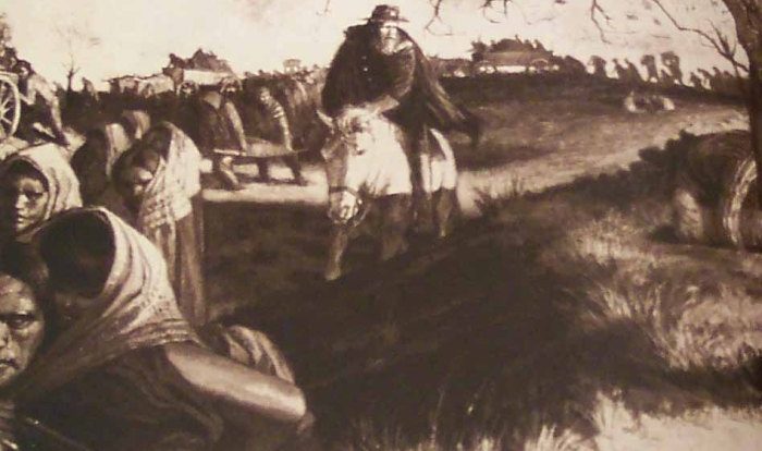 The cherokee removal through the eyes of a private soldier