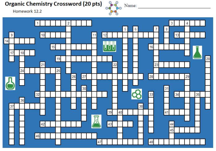 Naming compounds crossword puzzle answer key